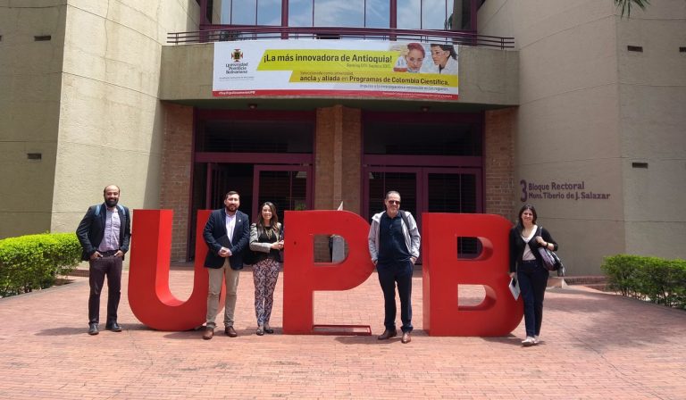 Delegación de la Vicerrectoría Académica culmina exitosa gira a la Pontificia Universidad Bolivariana de Medellín
